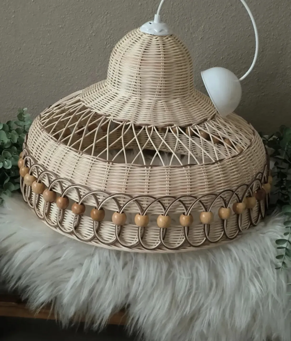 Luma rattan avize (kahve)