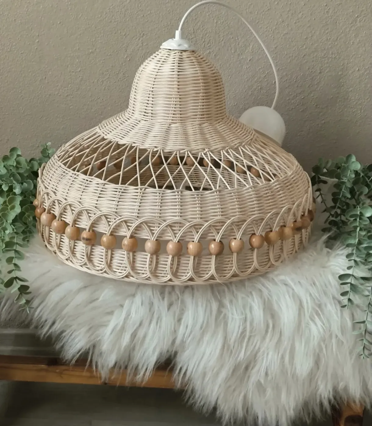 Luma rattan avize (natürel)