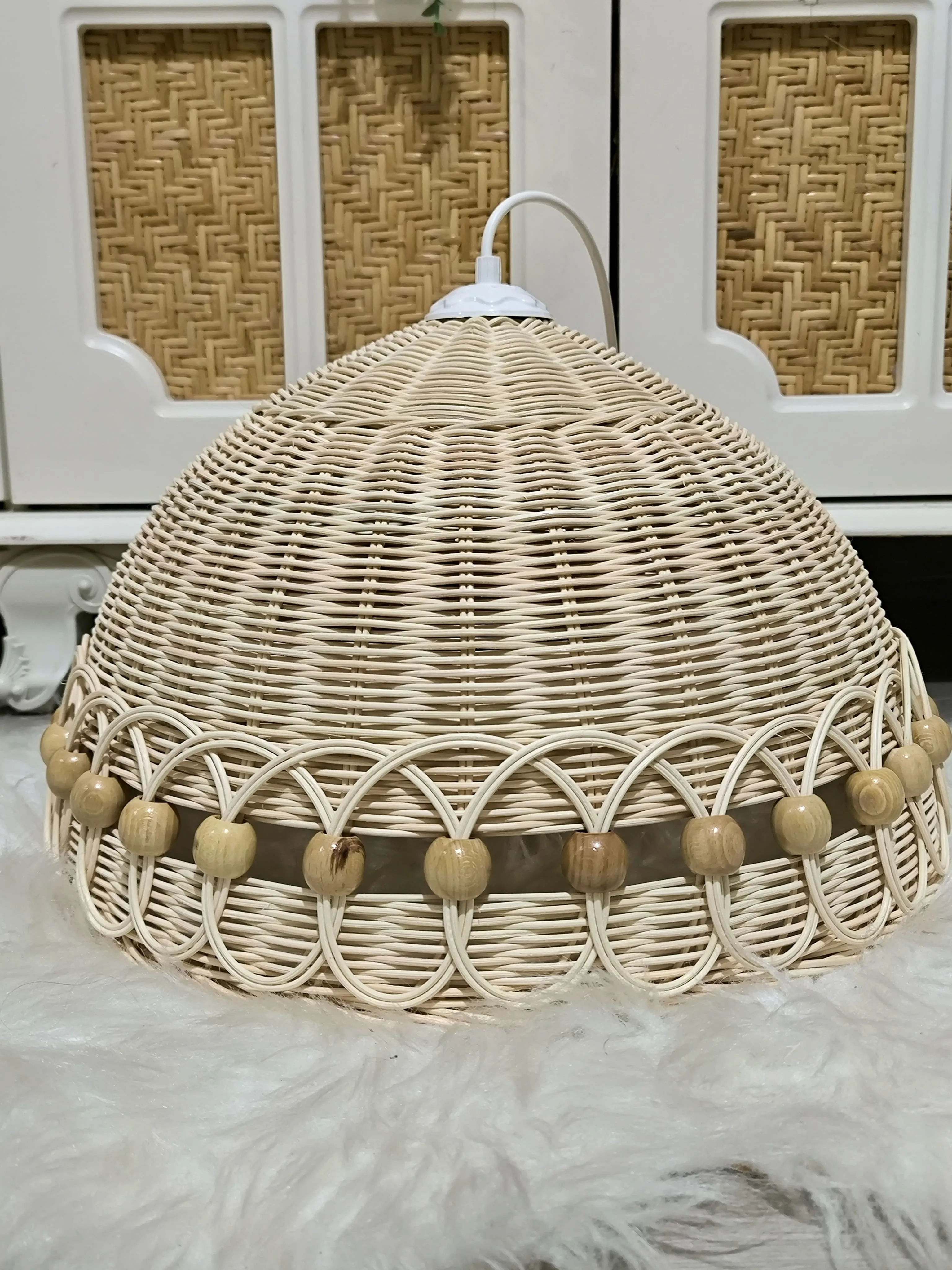 Solara rattan avize