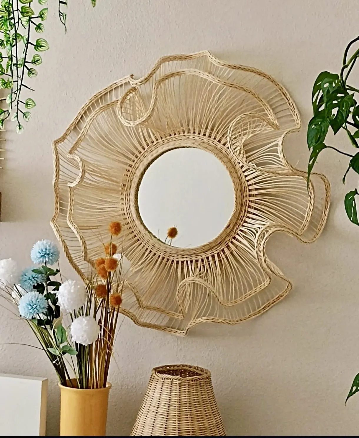 Balerina Rattan ayna