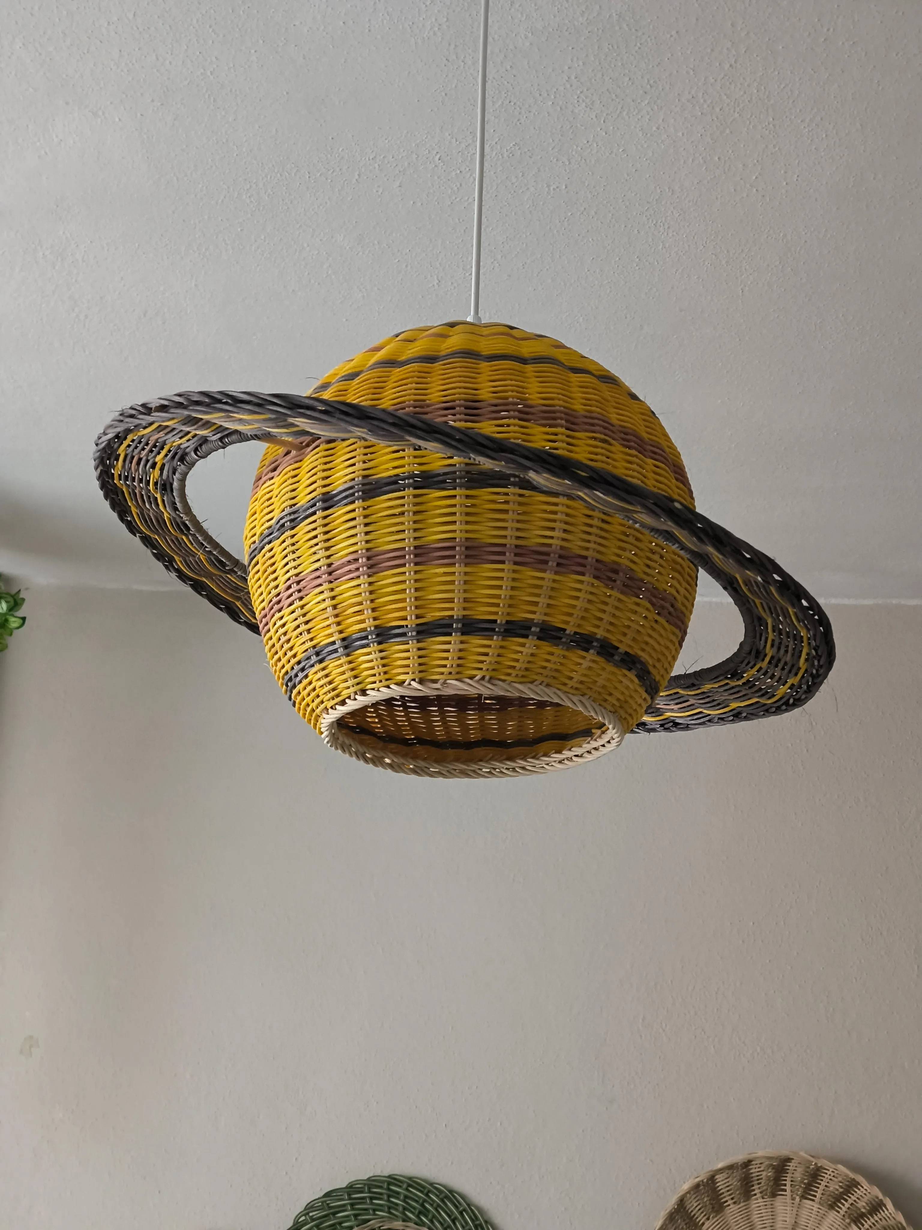 Satürn Rattan avize 