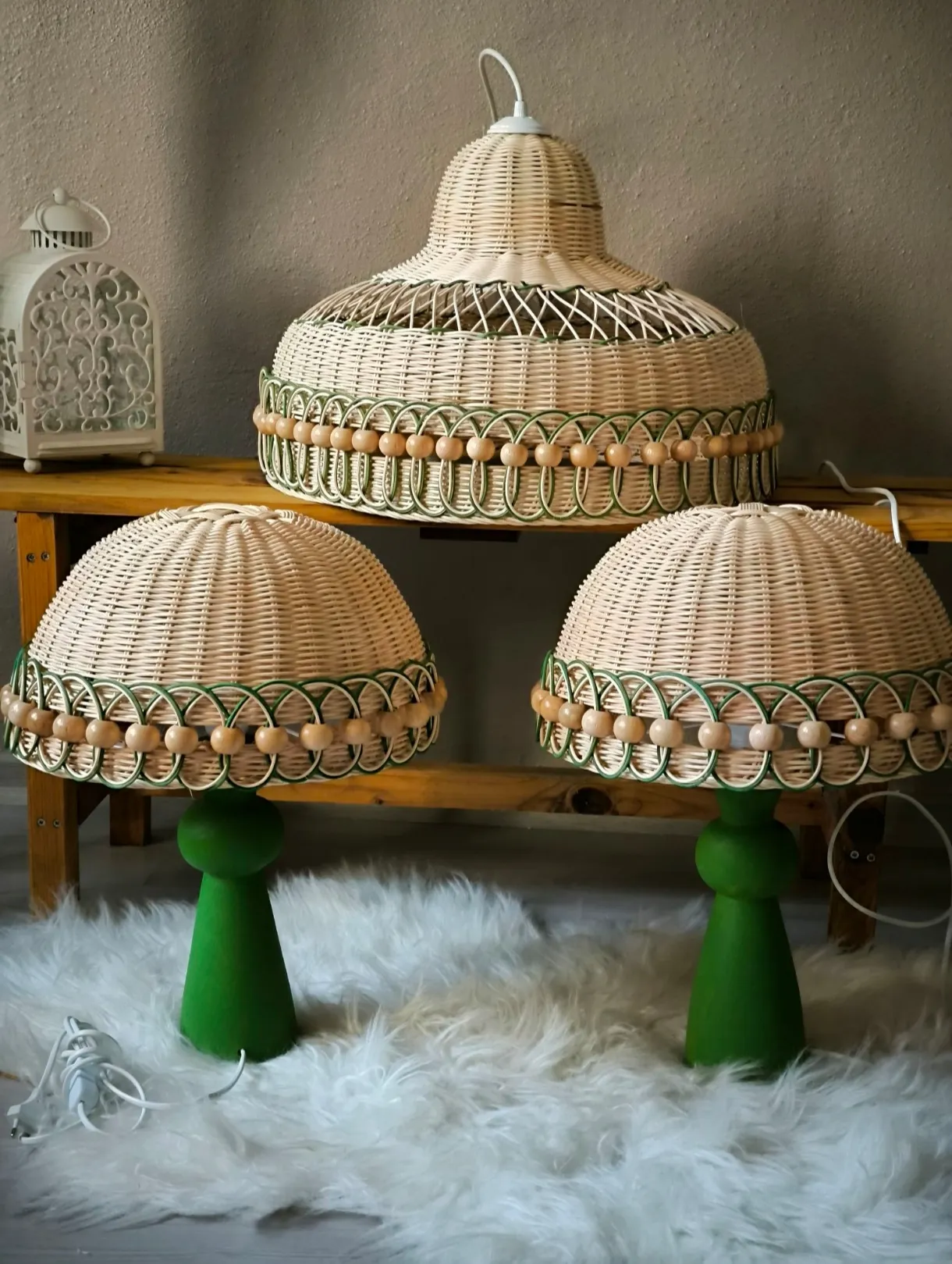Luma Rattan 3 lü set